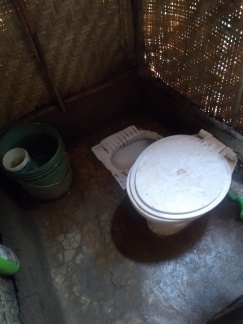 A toilet in Hyderabad, India